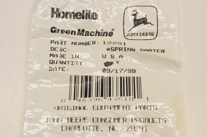 Homelite 12291 Garter Spring NOS