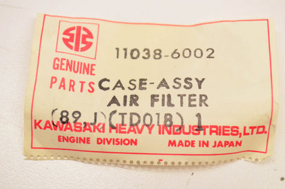 New OEM Kawasaki 11038-6002 Air Filter Case Assembly NOS