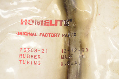 Homelite 70308-21 Rubber Tubing NOS