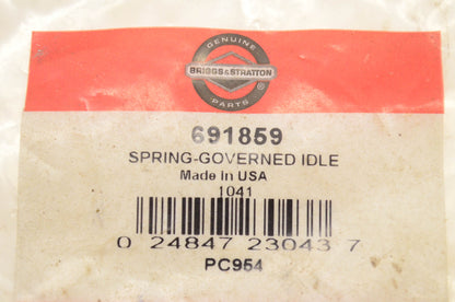 New OEM Briggs & Stratton 691859 Governor Idle Spring NOS