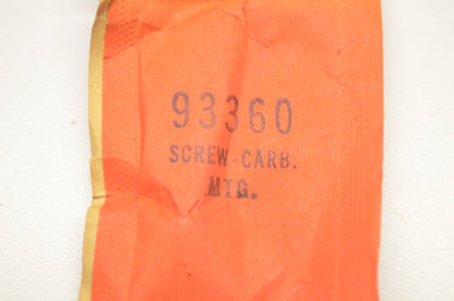 New OEM Briggs & Stratton 93360 Carburetor Mounting Screw NOS