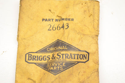 New OEM Briggs & Stratton 26643 Governor Spring NOS