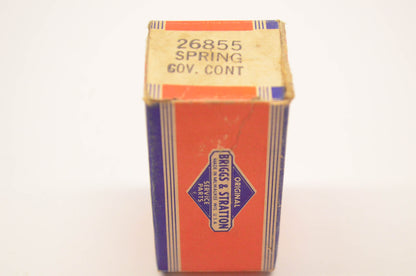 New OEM Briggs & Stratton 26855 Governor Control Spring NOS