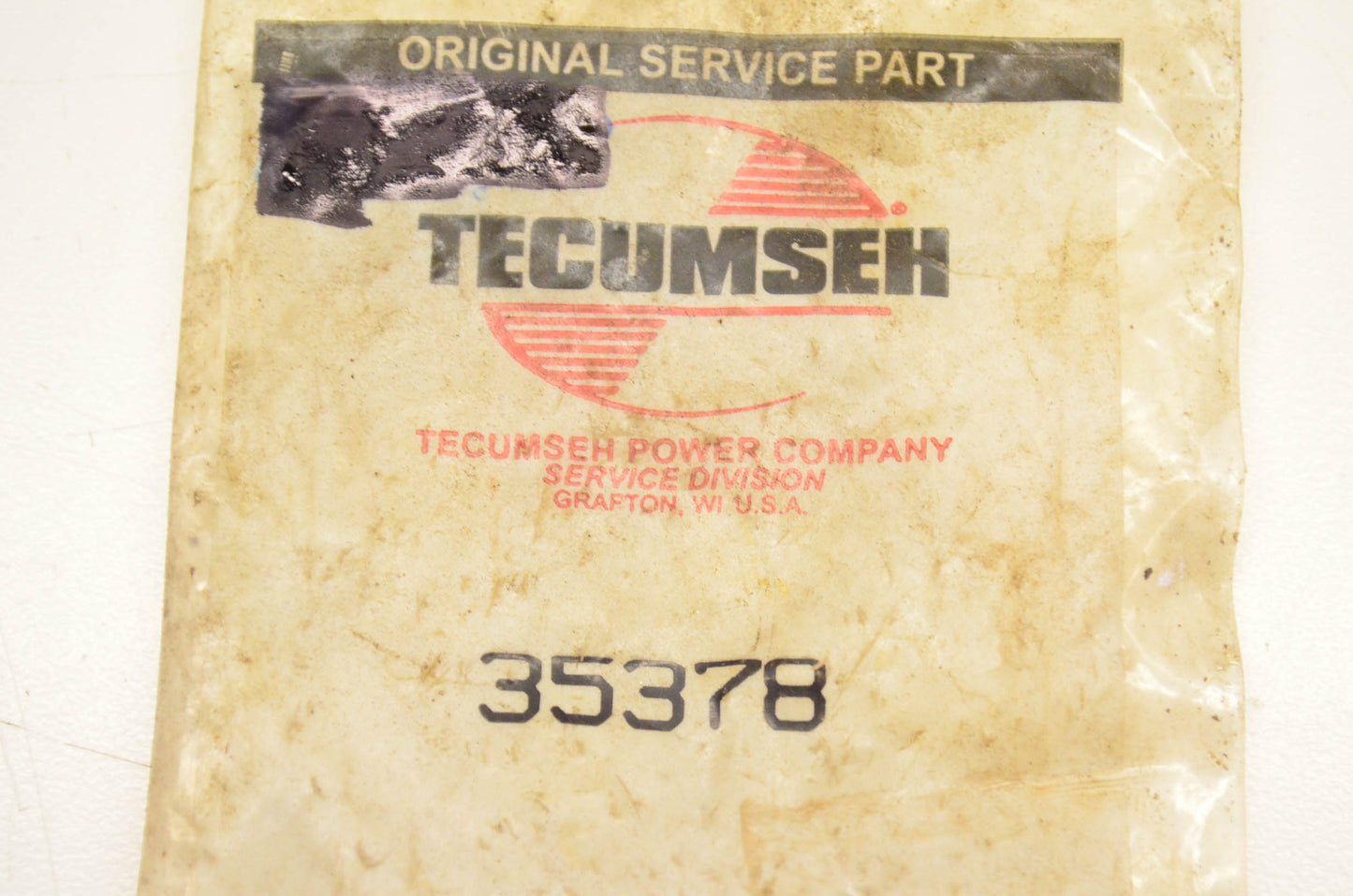 Tecumseh 35378 Governor Gear NOS