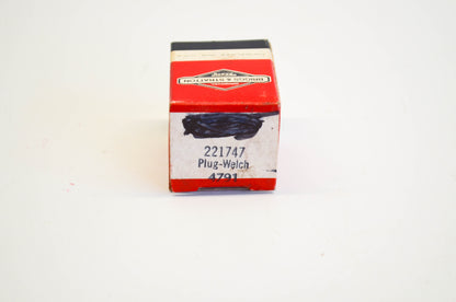 New OEM Briggs & Stratton 221747, 4791, 8849 Welch Plug NOS