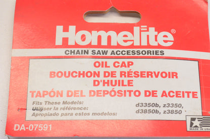 Homelite DA-07591 Oil Cap NOS