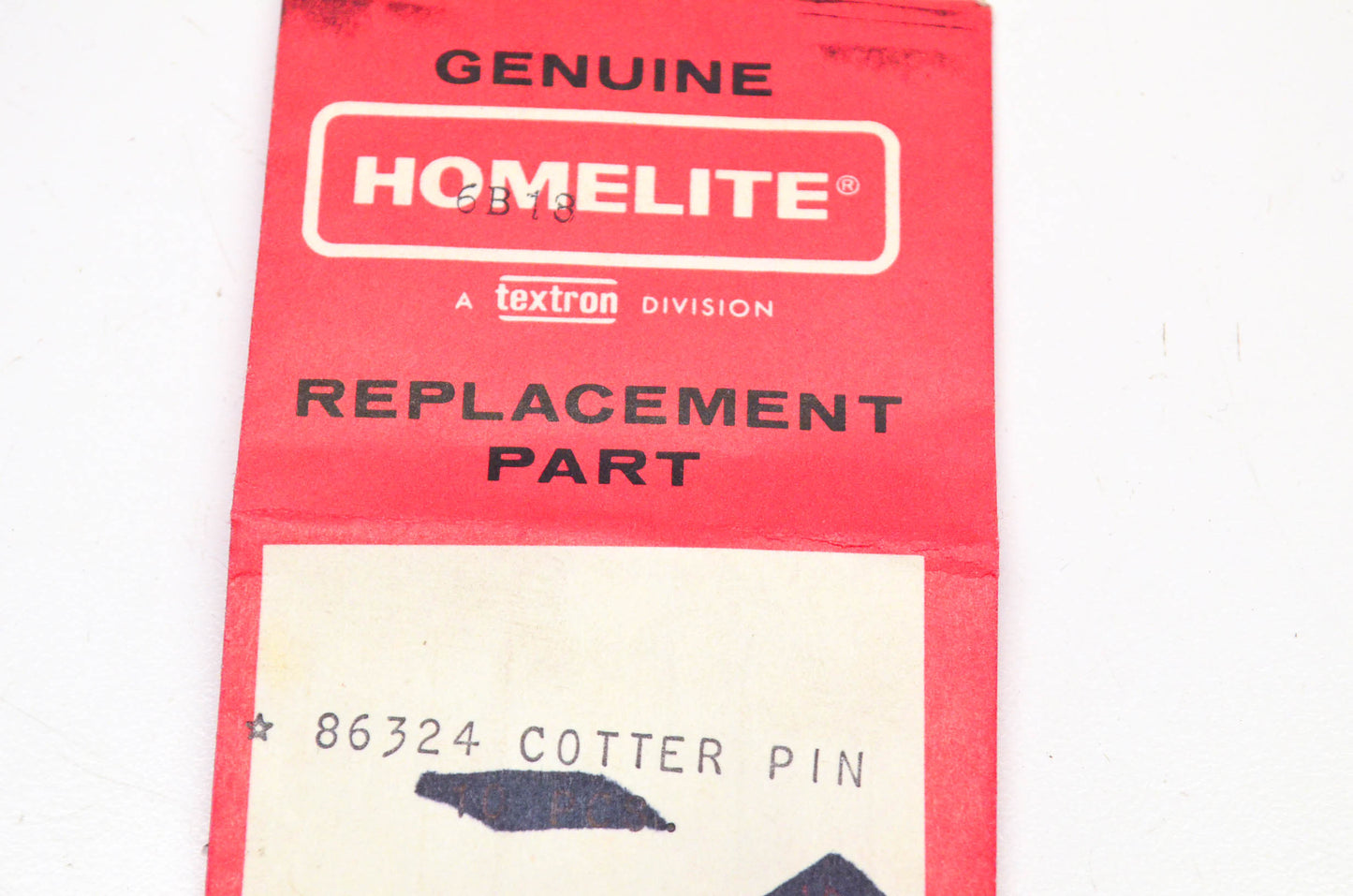 Homelite 86324 Cotter Pin Qty 2 NOS