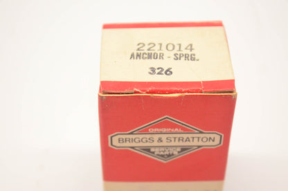 New OEM Briggs & Stratton 221014 Spring Anchor NOS