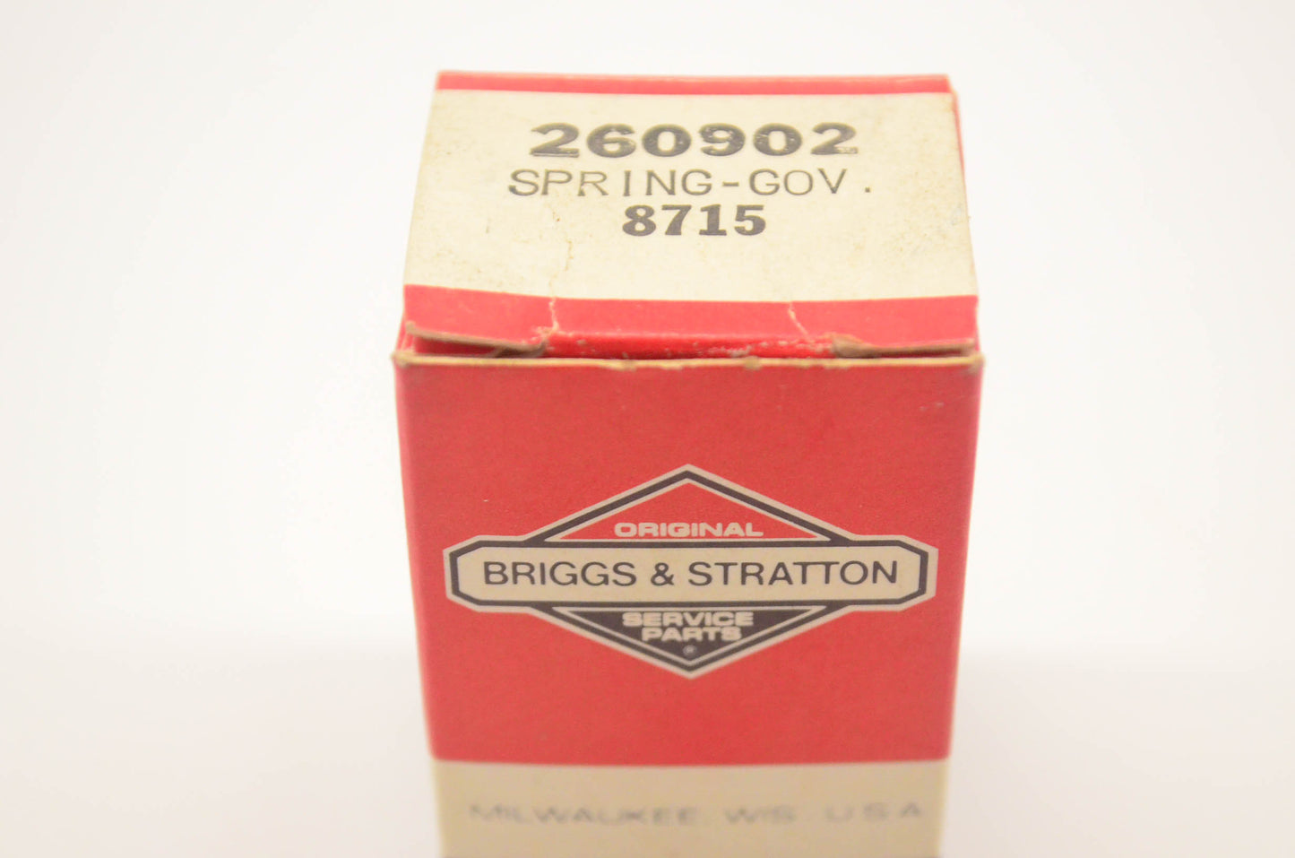 New OEM Briggs & Stratton 260902 Governor Spring NOS
