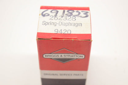 New OEM Briggs & Stratton 262328 Diaphragm Spring NOS