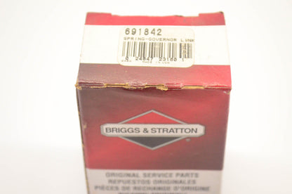 New OEM Briggs & Stratton 691842 Governor Link Spring NOS