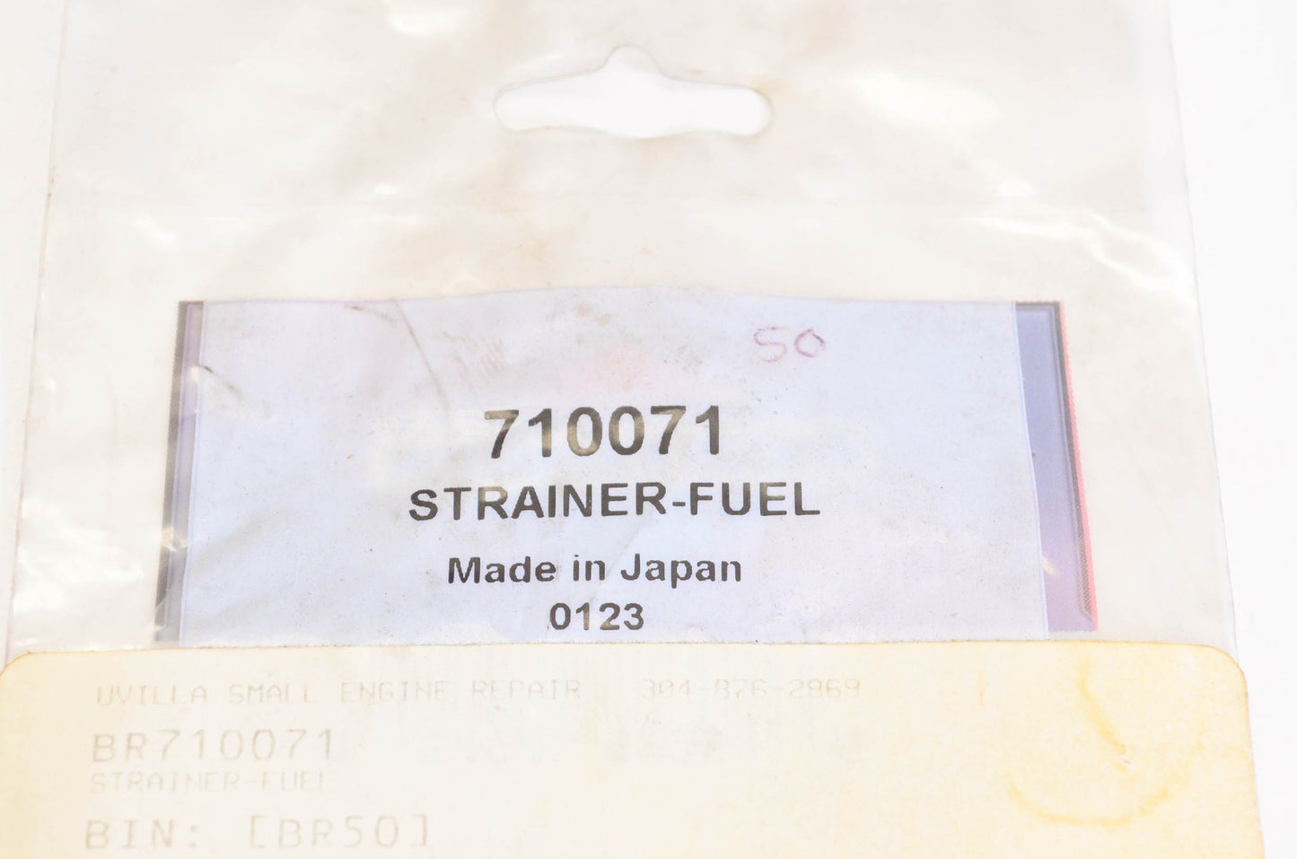 New OEM Briggs & Stratton 710071 Fuel Strainer NOS