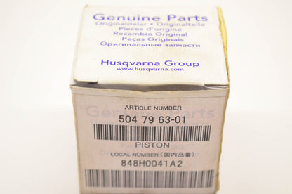 New OEM Husqvarna 504 79 63-01 Piston NOS