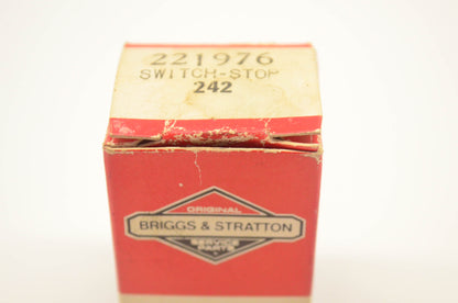 New OEM Briggs & Stratton 221976 Stop Switch NOS