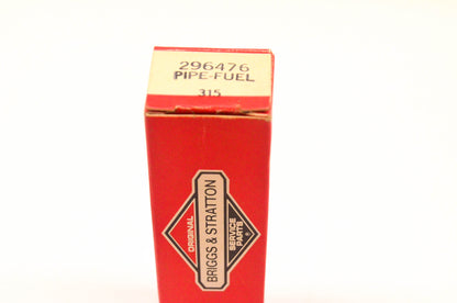 New OEM Briggs & Stratton 296476 Fuel Pipe NOS