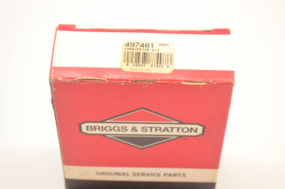 New OEM Briggs & Stratton 497481 Carburetor Overhaul Kit NOS