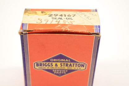 New OEM Briggs & Stratton 294167 Oil Seal NOS