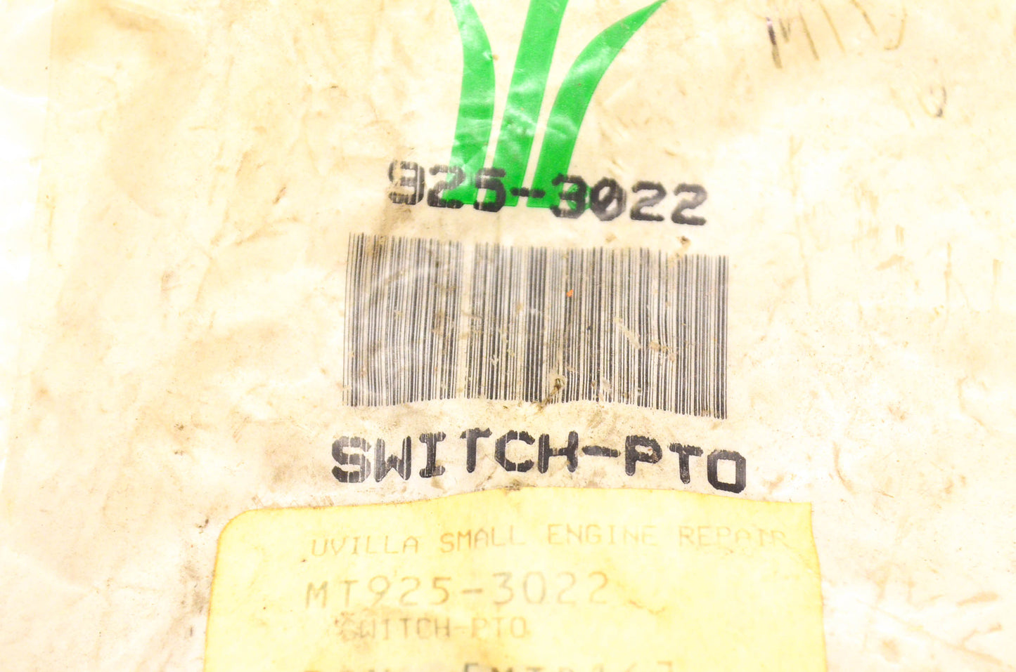 MTD 925-3022 PTO Switch NOS