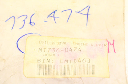 MTD 736-0474 Washer NOS