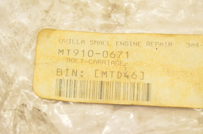 MTD 910-0671 Bolt NOS