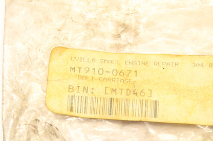 MTD 910-0671 Bolt NOS