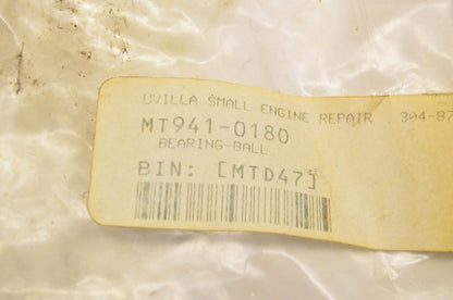 MTD 941-0180 Ball Bearing NOS