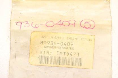 MTD 936-0409 Serrated Bushing NOS