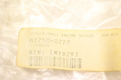MTD 750-0777 Spacer NOS