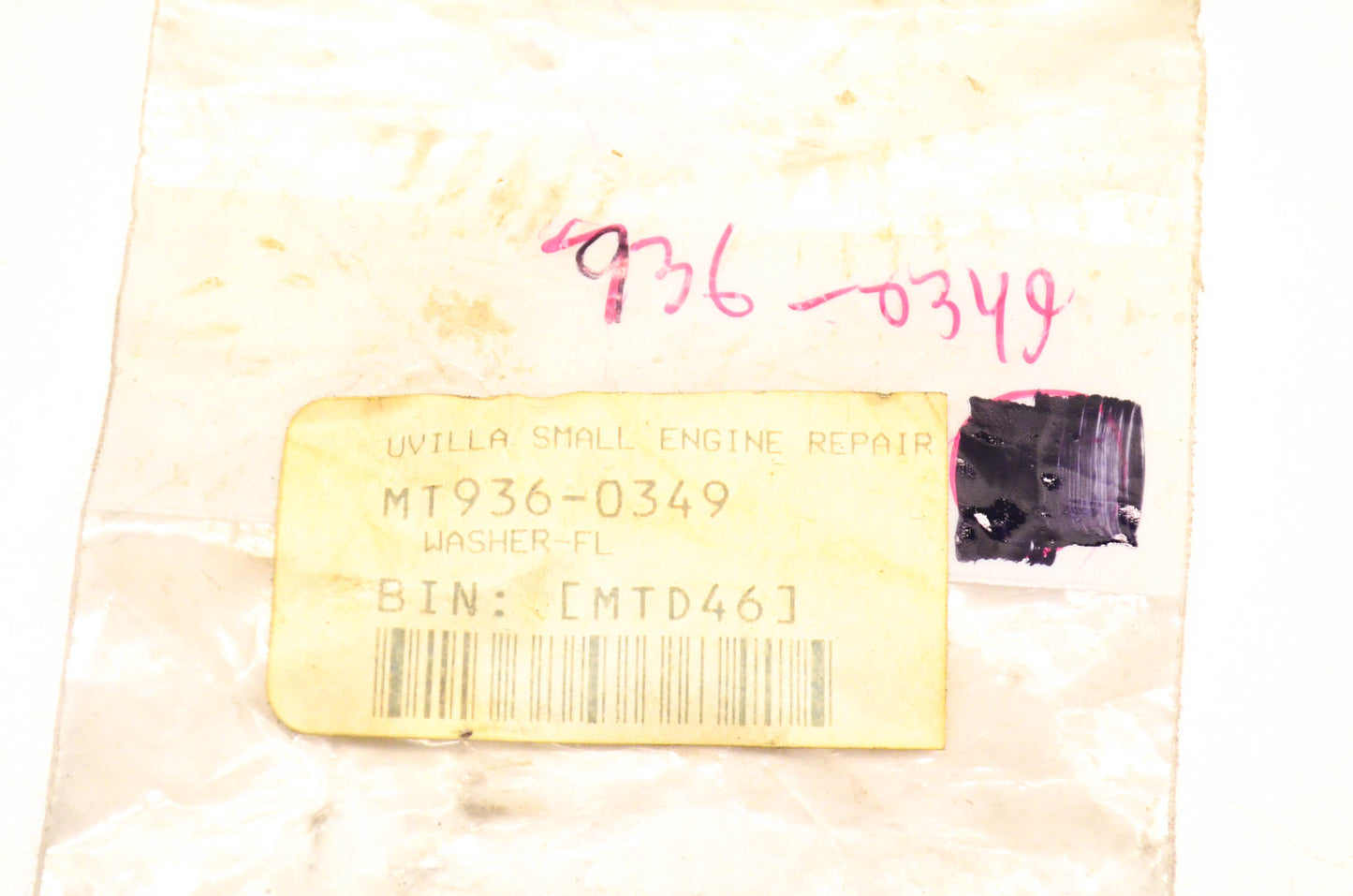 MTD 936-0349 Flat Washer NOS