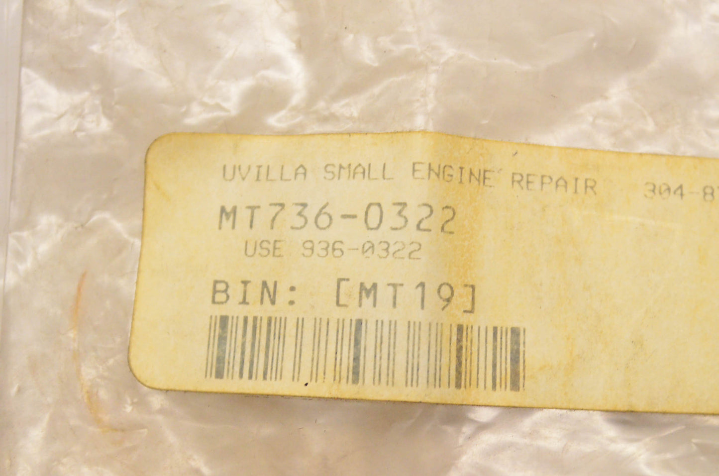 MTD 736-0322 Flat Washer NOS