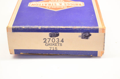 New OEM Briggs & Stratton 27034, 715 Carburetor Body Gasket Qty 3 NOS