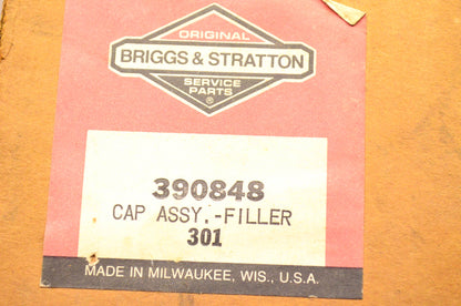 Briggs & Stratton 390848 Oil Filler Cap Assembly NOS