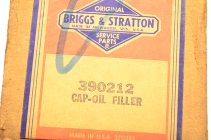 Briggs & Stratton 390212 Oil Cap NOS