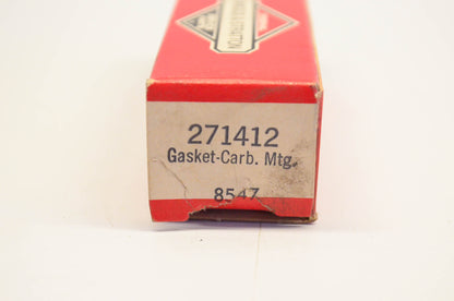New OEM Briggs & Stratton 271412, 8547 Carburetor Mounting Gasket Qty 2 NOS