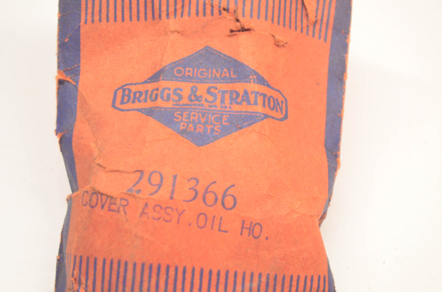 Briggs & Stratton 291366 Oil Hole Cover Kit NOS
