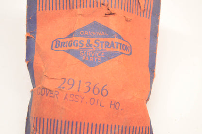 Briggs & Stratton 291366 Oil Hole Cover Kit NOS