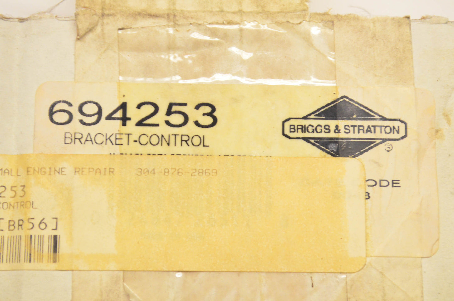 Snapper 694253 Control Bracket Assembly NOS
