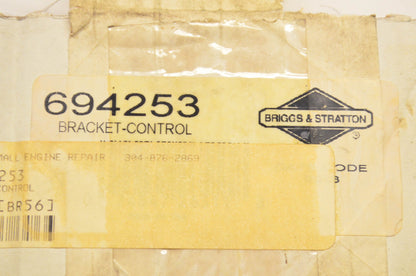 Snapper 694253 Control Bracket Assembly NOS