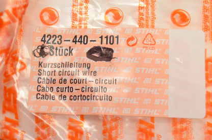 New OEM Stihl 4223-440-1101 Short Circuit Wire NOS