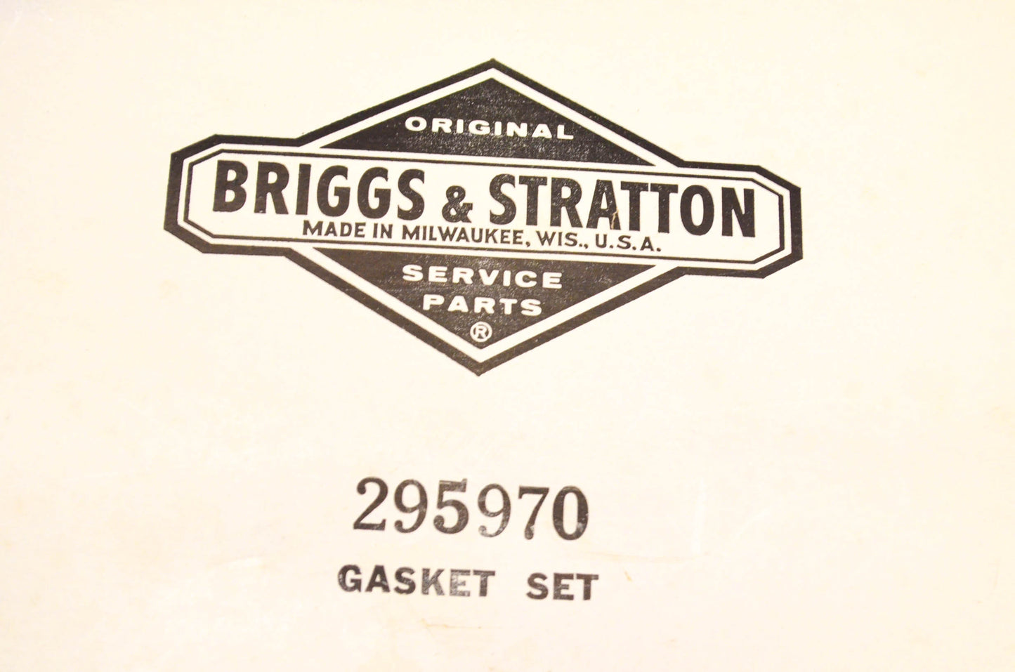 Briggs & Statton 295970 Gasket Kit NOS