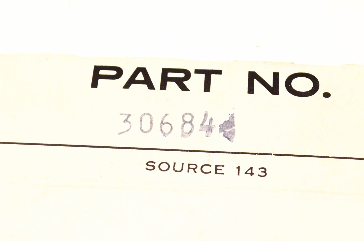 Tecumseh 30684 Gasket NOS