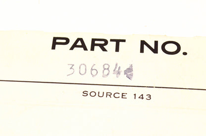Tecumseh 30684 Gasket NOS