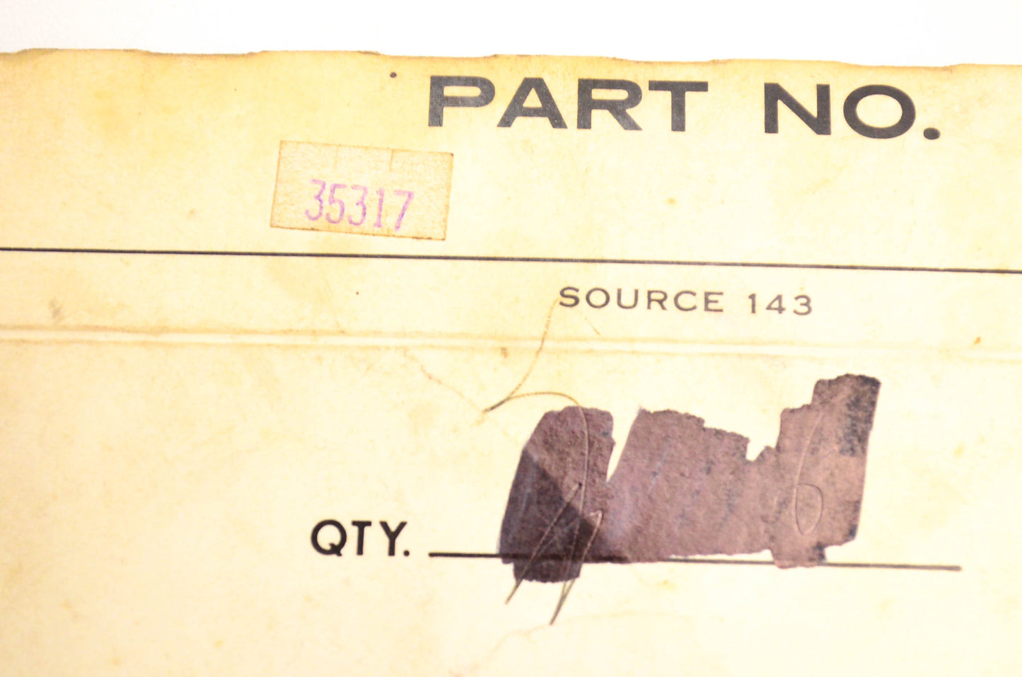 Tecumseh 35317 Gasket NOS