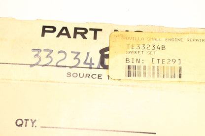 Tecumseh 33234B Gasket Kit NOS