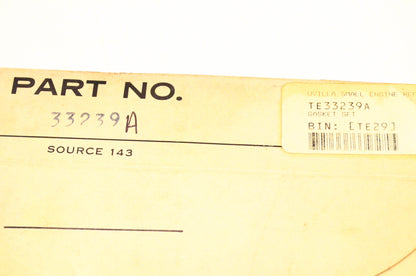 Tecumseh 33239A Gasket Kit NOS
