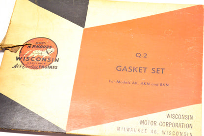 Wisconsin Motor Corporation Q-2 Gasket Kit NOS
