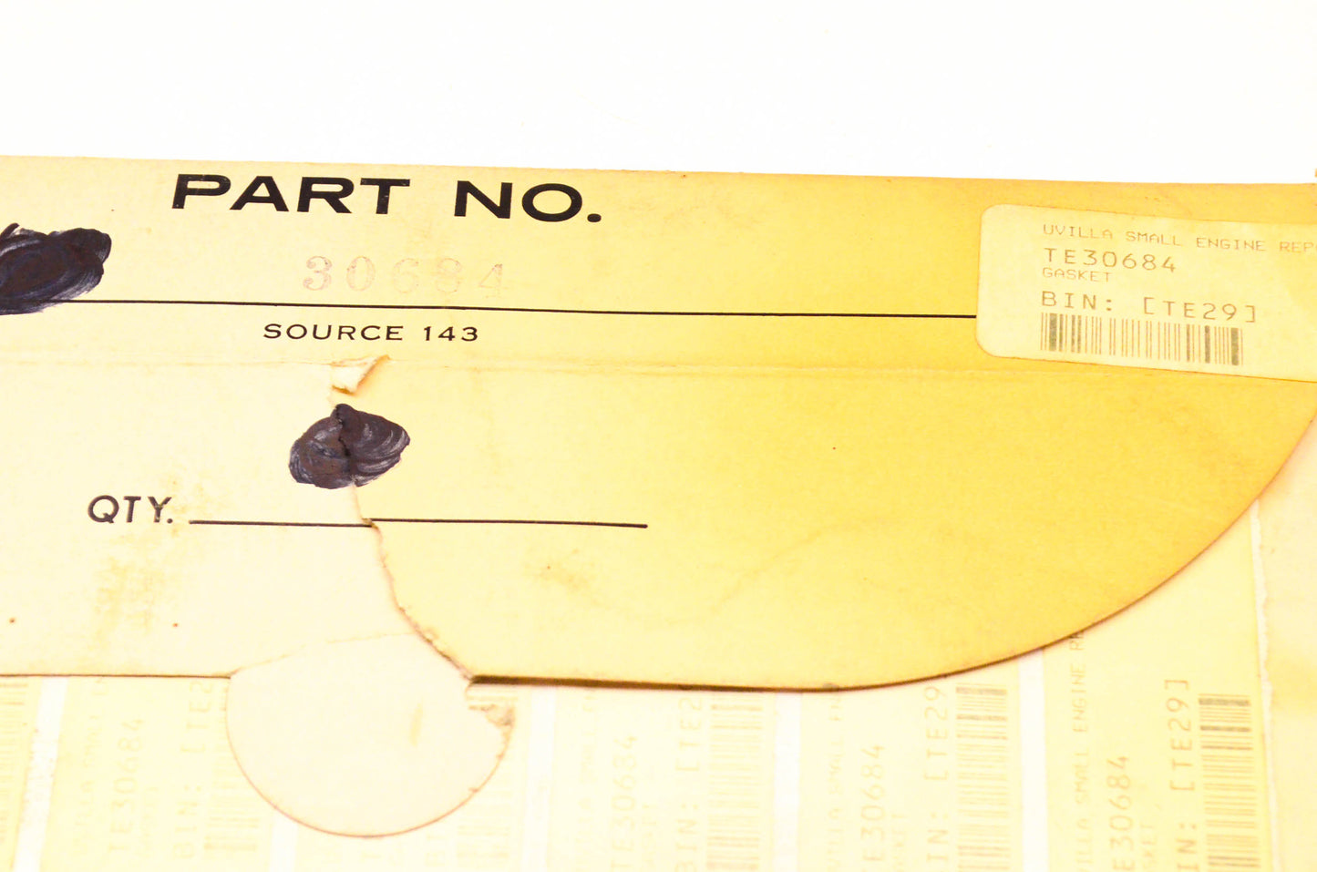 Tecumseh 30684 Base Gasket NOS