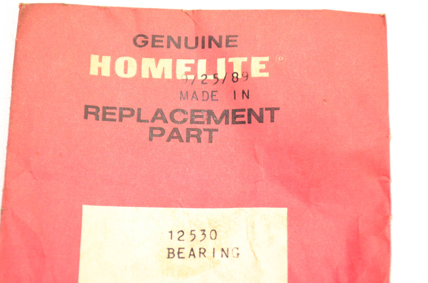 Homelite 12530 Bearing NOS
