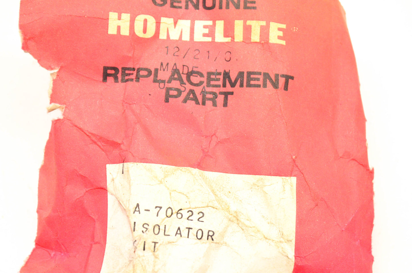 Homelite A-70622, 70228 Isolator Mount NOS