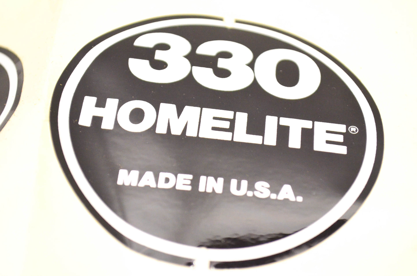 Homelite 94386 330 Housing Decal Qty 4 NOS